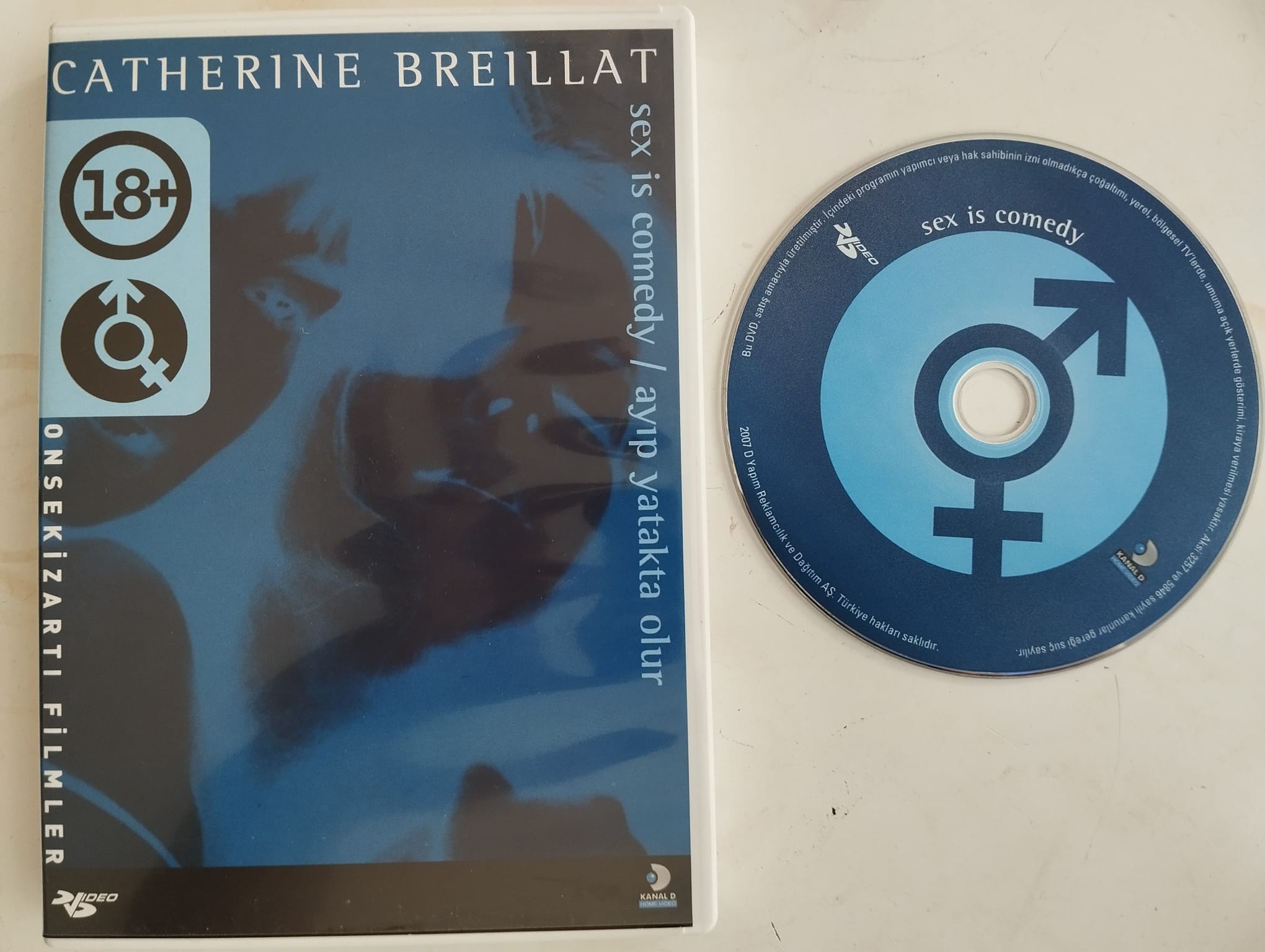 Sex in Comedy / Ayıp Yatakta Olur  - Bir Catherine Breillat Filmi - 2. El DVD Film