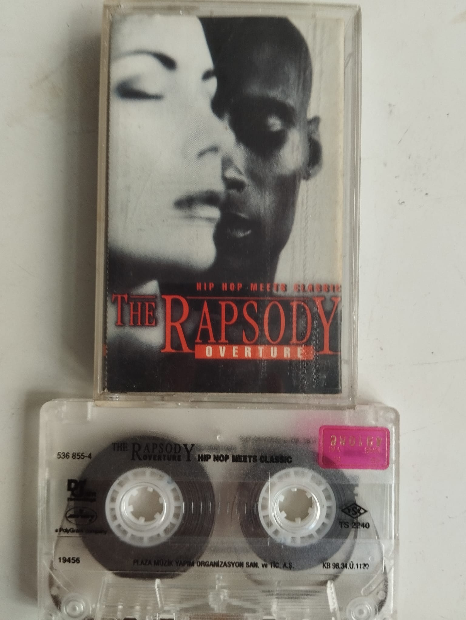 The Rapsody – Overture - Hip Hop Meets Classic - 1998  Türkiye Basım 2. El Kaset Albüm