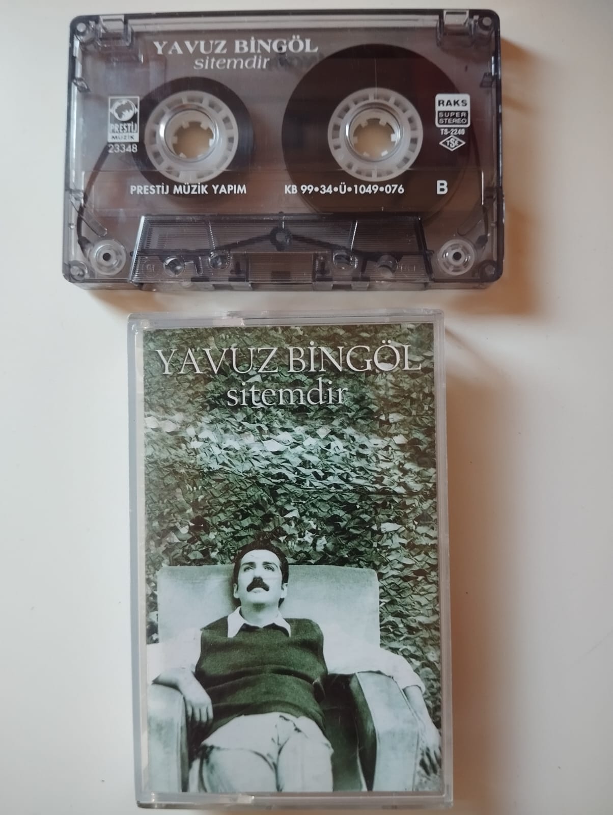 Yavuz Bingöl – Sitemdir /  1999 Türkiye Basım 2. El Kaset