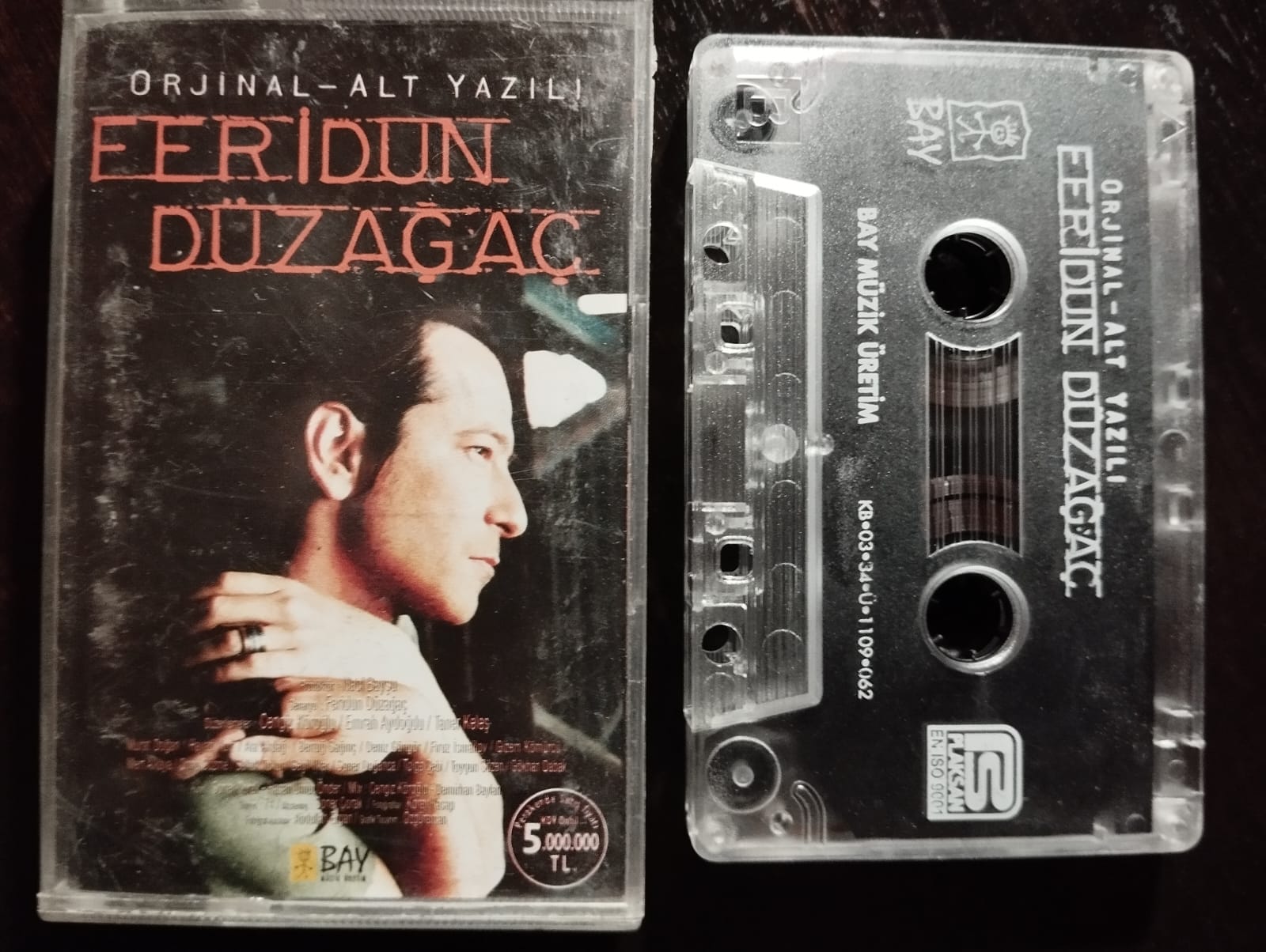 Feridun Düzağaç ‎– Orjinal - Alt Yazılı - 2003 Türkiye Basım 2.El Kaset