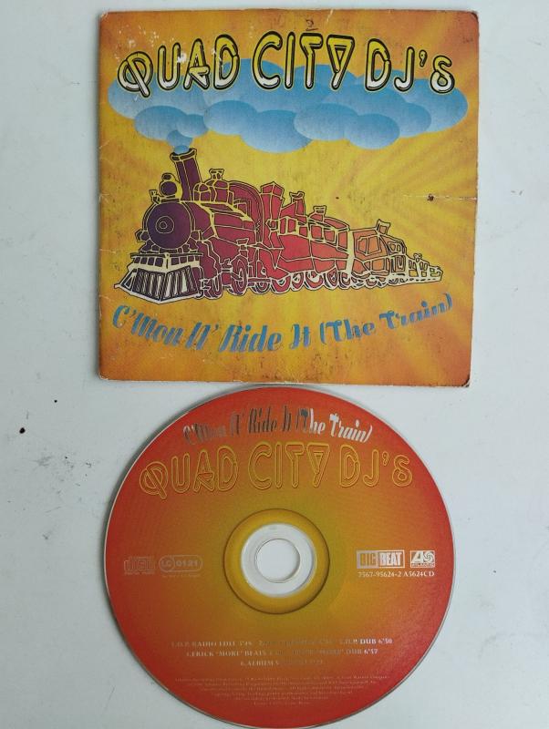 Quad City DJ’s – C’Mon N’ Ride It (The Train) - 1996 Avrupa Basım - 2. El CD, Maxi-Single