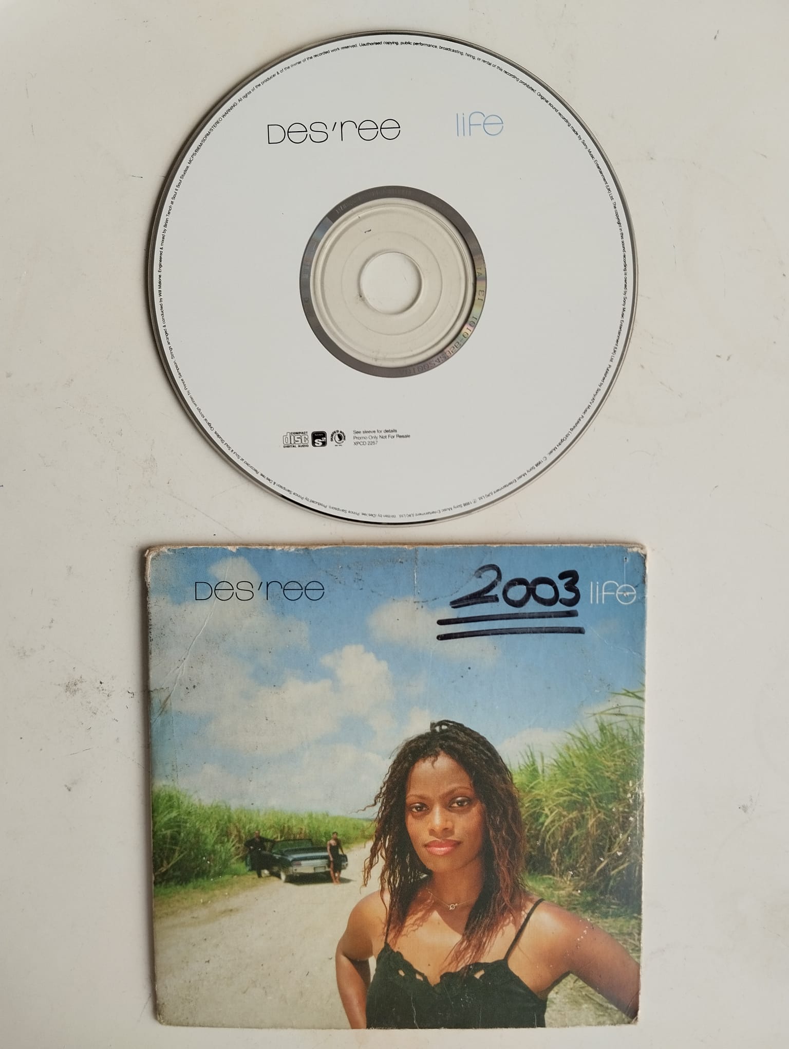 Des’ree – Life - 1998  Avrupa Basım - 2. El CD, Single,Promo