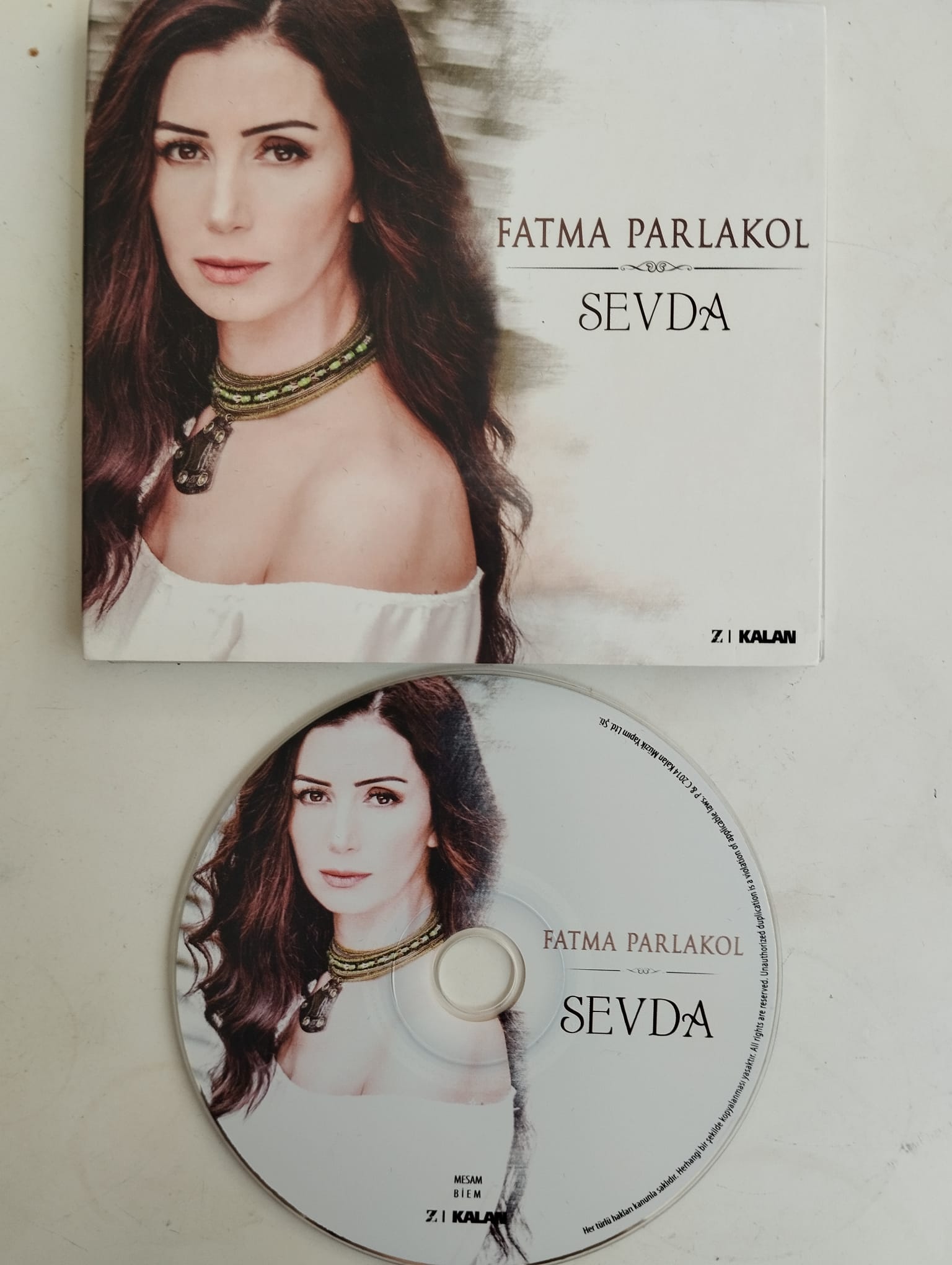 Fatma Parlakol / Sevda - Türkiye Basım - 2. El CD Albüm