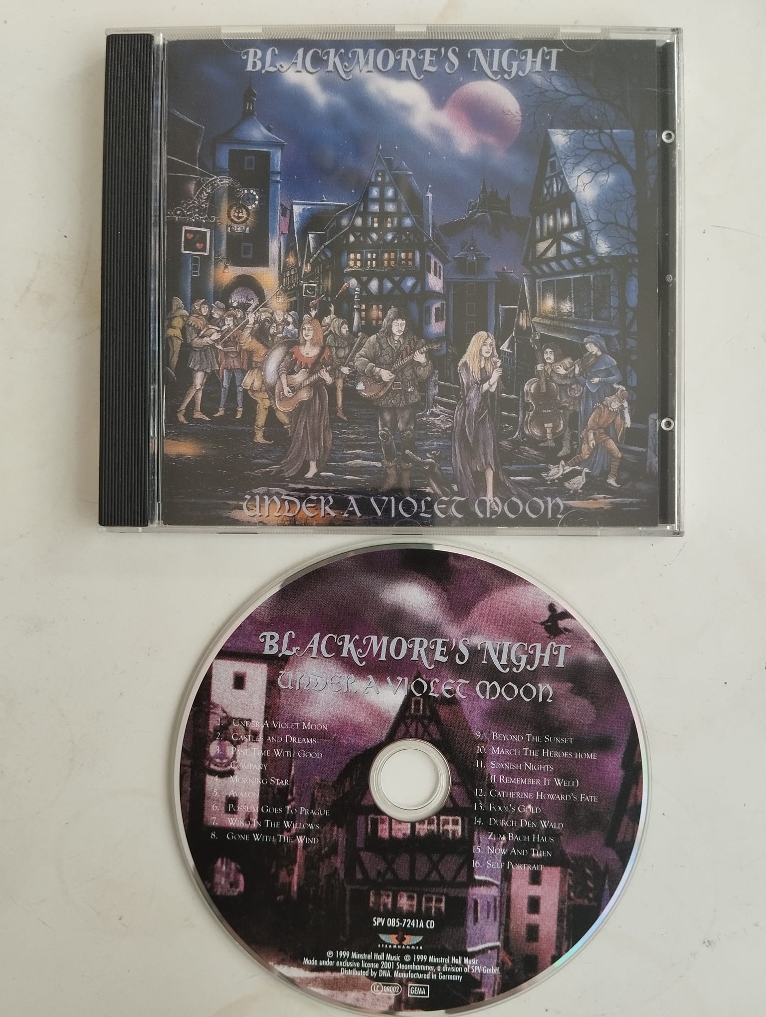 Blackmore’s Night – Under A Violet Moon - 2001 Almanya Basım - 2. El CD Albüm