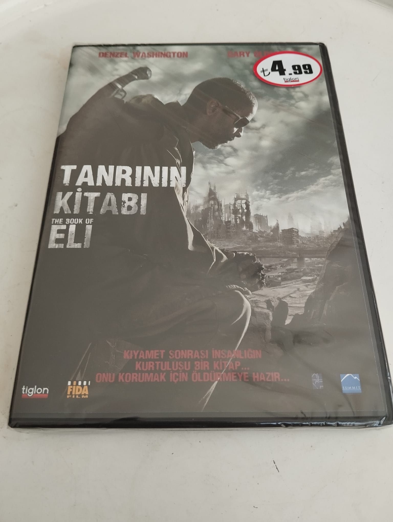 Tanrının Kitabı / The Book of Eli - Denzel Washington / Gary Oldman -  DVD Film/ Açılmamış Ambalajlı