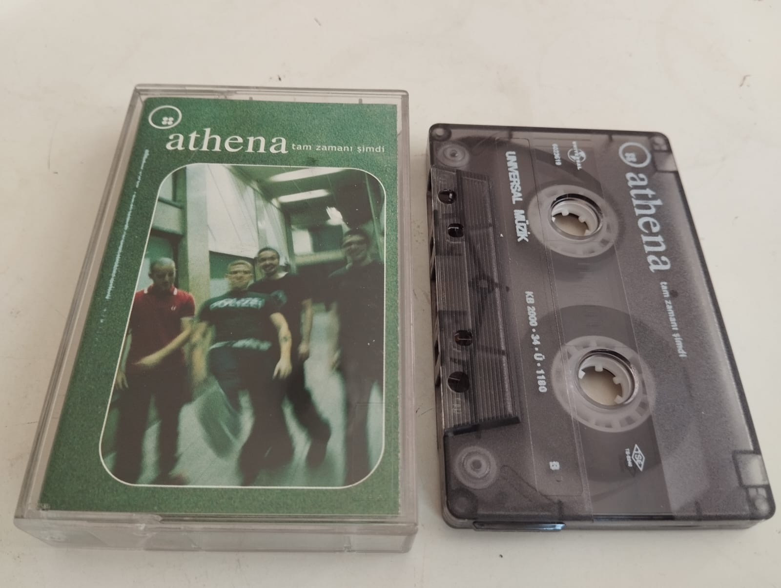 ATHENA  - Tam Zamanı Şimdi - 2000 Türkiye Basım  2. El Kaset Albüm