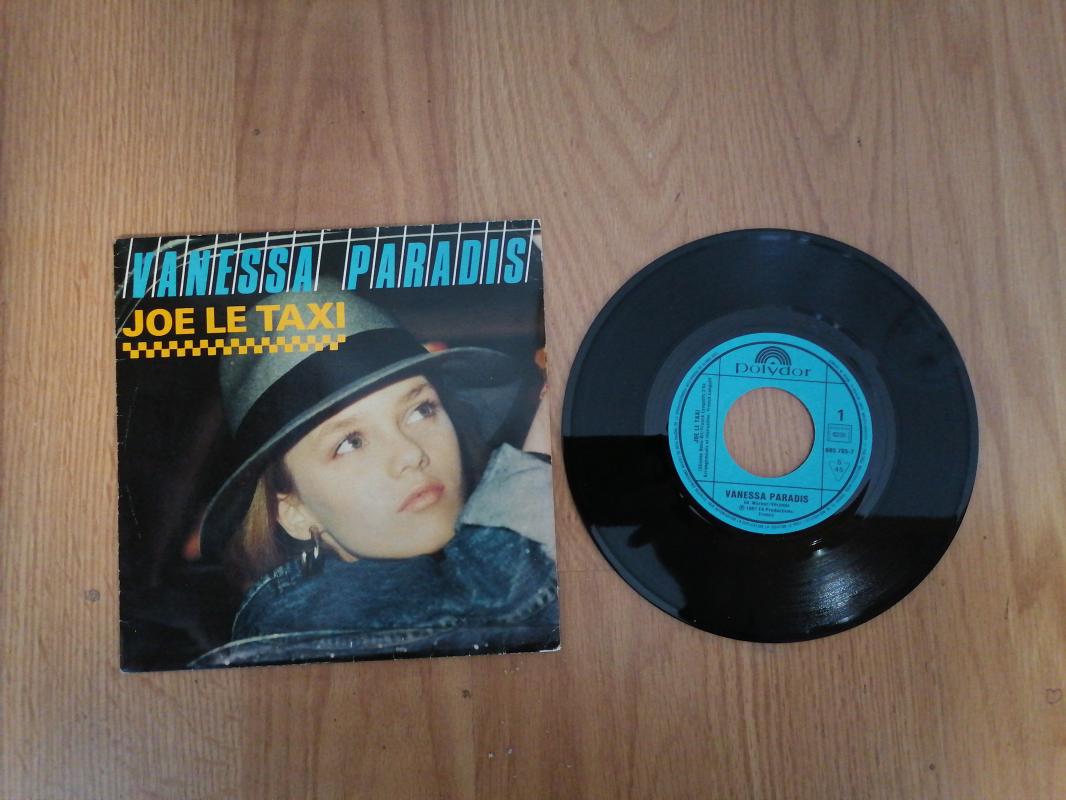 VANESSA PARADIS - JOE LE TAXI / VARVARA PAVLOVNA - 1987 FRANSA BASIM 45’LİK PLAK