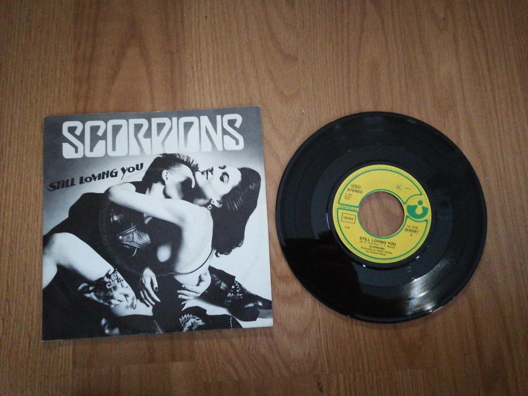 SCORPIONS - STILL LOVING YOU / HOLIDAY - 1984 ALMANYA BASIM 45 LİK PLAK