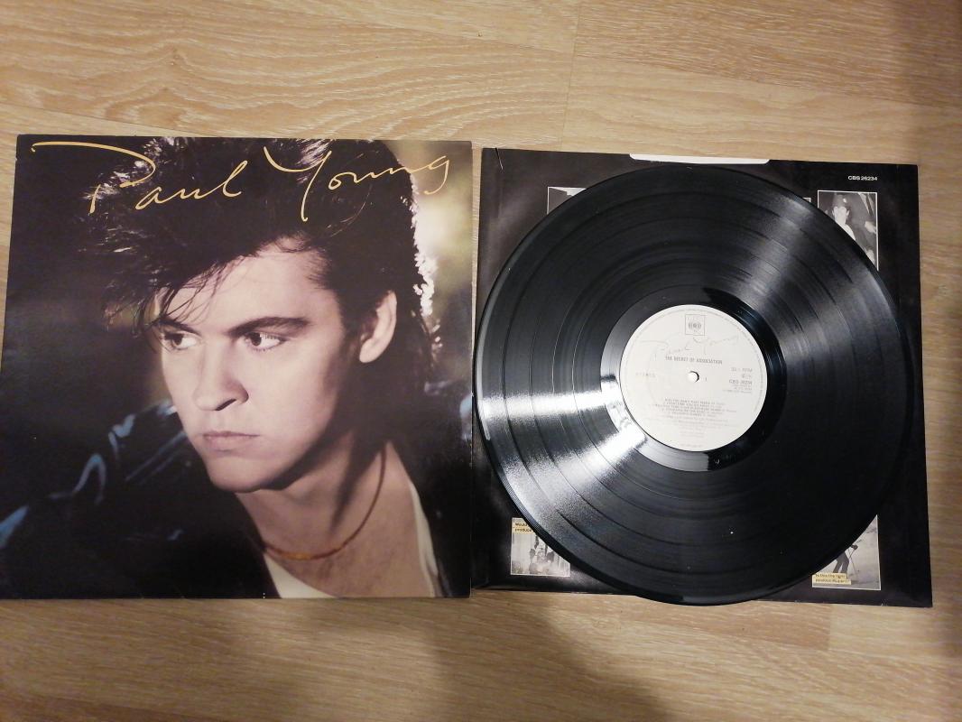 PAUL YOUNG - THE SECRET OF ASSOCIATION - 1985 İNGİLTERE BASIM 33 LÜK LP  PLAK