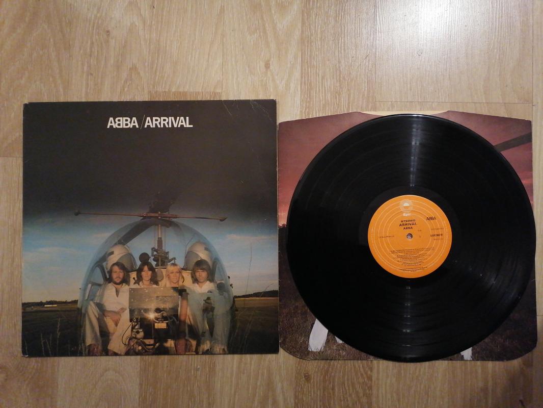 ABBA - ARRIVAL - 1976 İNGİLTERE BASIM 33 LÜK LP  PLAK