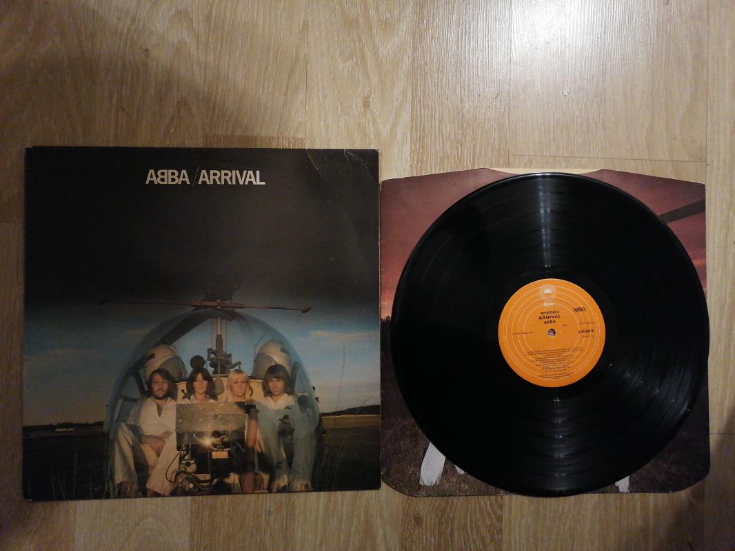 ABBA - ARRIVAL - 1976 İNGİLTERE BASIM 33 LÜK LP  PLAK