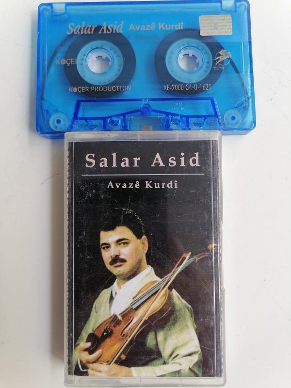 SALAR ASİD - AVAZE KURDİ - 2000  TÜRKİYE  BASIM  KASET ALBÜM ( KÜRTÇE ALBÜM )