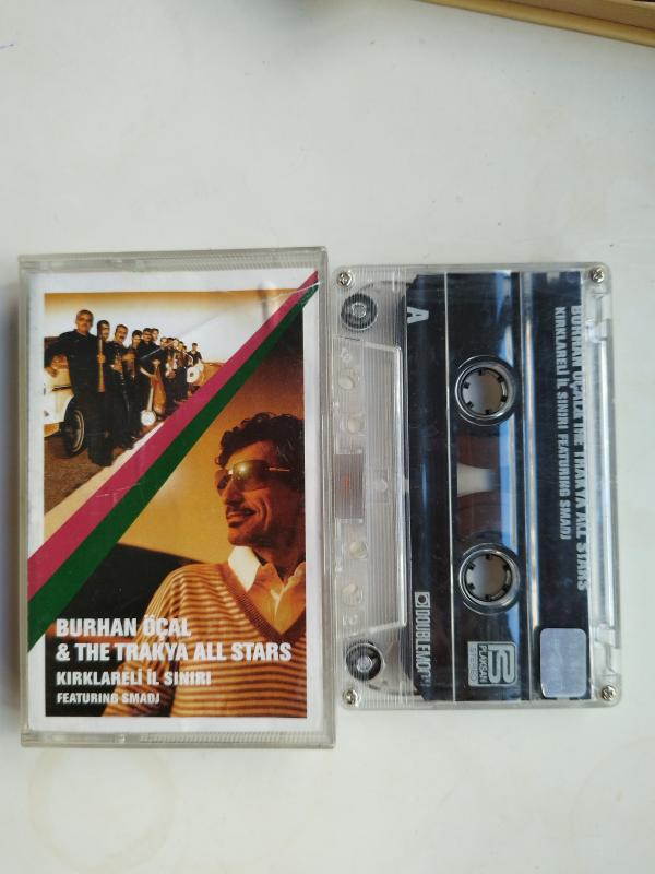 Burhan Öçal & The Trakya All Stars Featuring Smadj – Kırklareli İl Sınırı-2003Türkiye Basım Kaset 