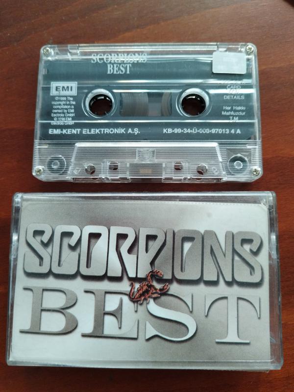 Scorpions - Best ( Bütün Hit parçaları Mevcut )- 1999 Türkiye Basım Kaset Albüm