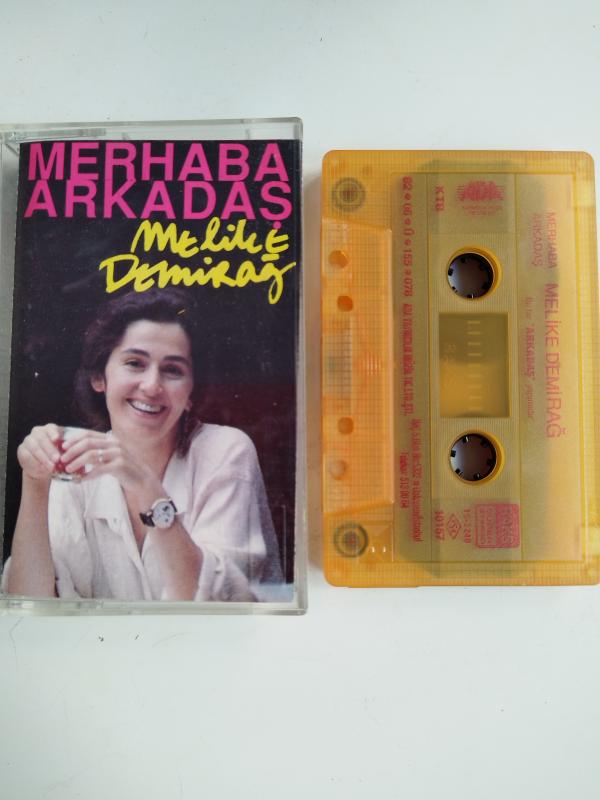 Melike Demirağ--Merhaba Arkadaş-1992Türkiye Basım Kaset Albüm