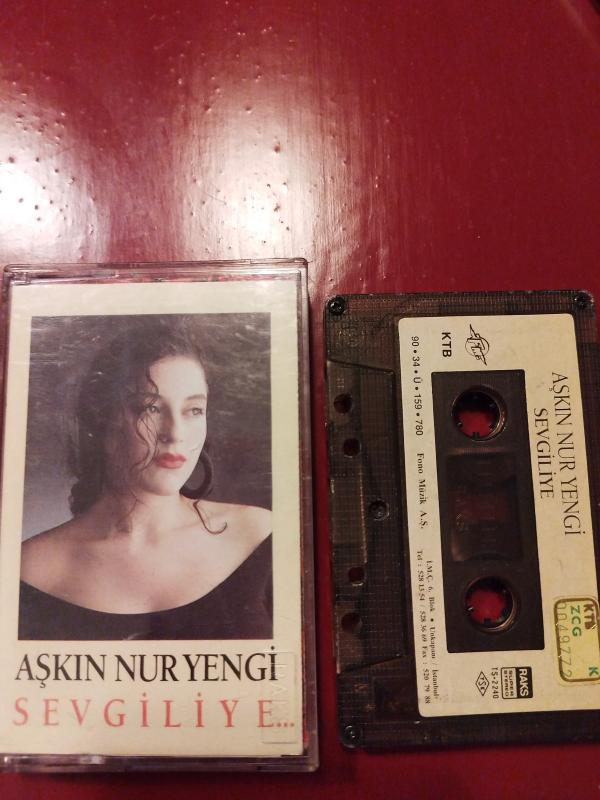 Aşkın Nur Yengi ‎– Sevgiliye...– 1990Türkiye Basım Kaset Albüm