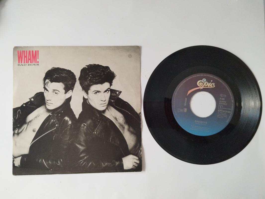 Wham! – Bad Boys -1983 AVRUPA BASIM 45 LİK PLAK