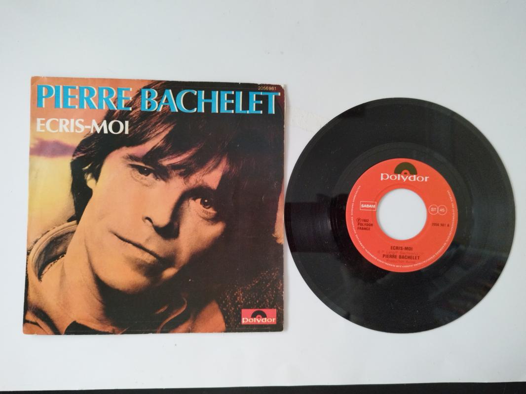 Pierre Bachelet – Ecris-Moi -1982 FRANSA BASIM 45 LİK PLAK