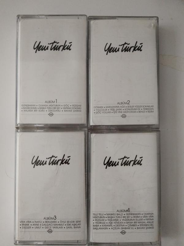 30539197Yeni Türkü – Koleksiyon - 4 Kaset - 1996 Türkiye Basım Kaset