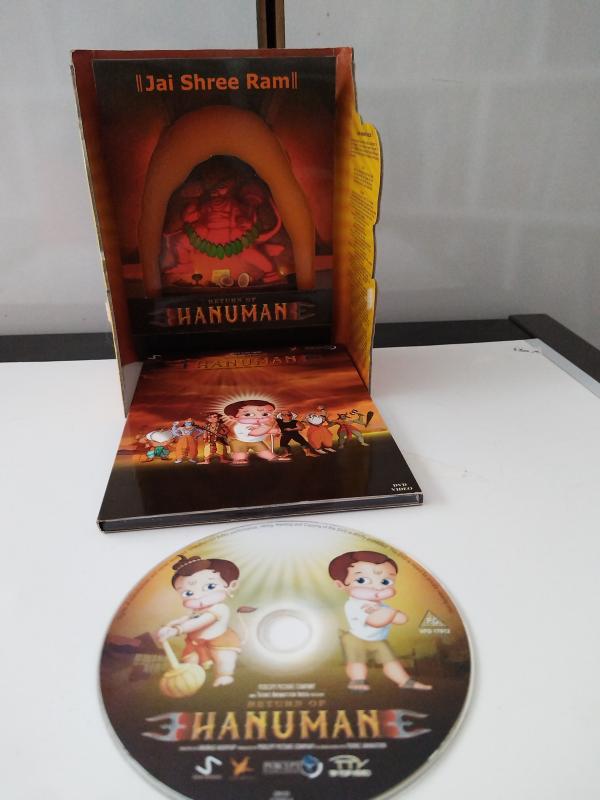 Hanuman -ntsc formatında - Hindistan Basım 2.El DVD Film - Özel Kapak