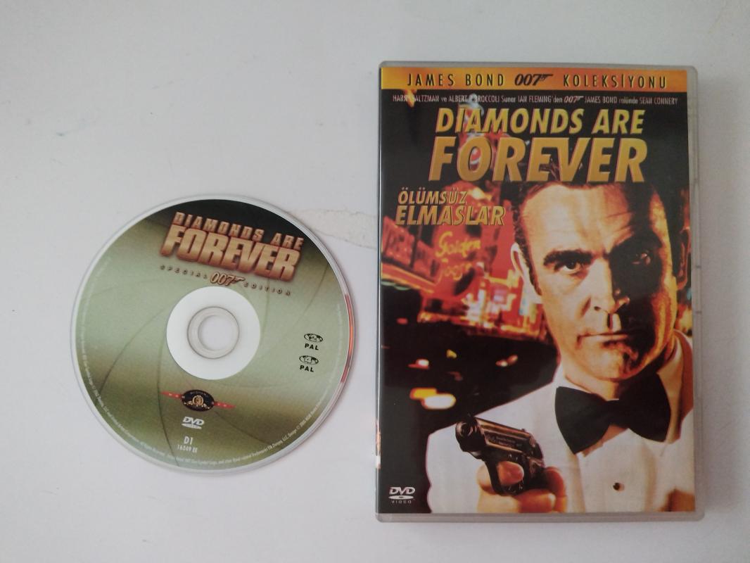 Diamonds Are Forever - Ölümsüz Elmaslar - James Bond 007- 2.El DVD Film