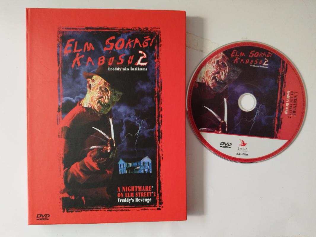 Elm Sokağı Kabusu 2: Freddy’nin İntikamı - A Nightmare on Elm Street 2: Freddy’s Revenge - 2.El DVD Film - karton kapak