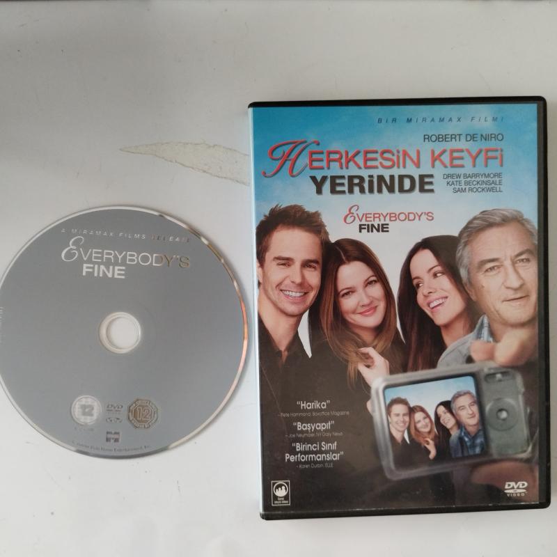Herkesin Keyfi Yerinde - Everybidy’s Dine -( Robert De Nıro,Drew Barrymore,Kate Beckinsale,Sam Rockwell)- 2.El DVD Film