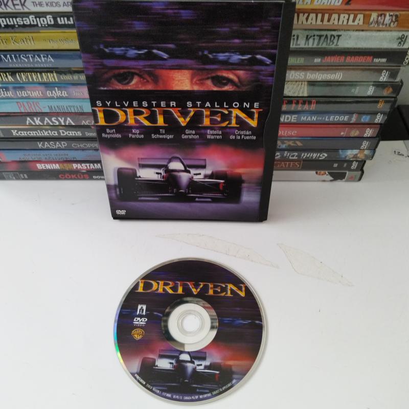 Driven - (Sylvester Stallone) - 1.Bölge yurtdışı basım ( türkçe seçenek yoktur) -2. El Karton Kutu DVD Film