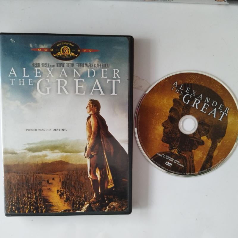Alexander The Great - (Richard Burton)- 1.Bölge yurtdışı basım ( türkçe seçenek yoktur) -2. El DVD Film- Sansürsüz