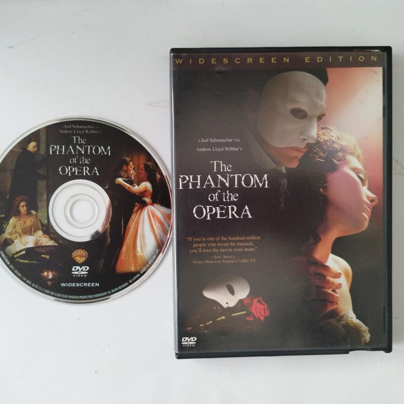 Operadaki Hayalet / Phantom of the Opera - 1.Bölge yurtdışı basım ( türkçe seçenek yoktur) -2. El DVD Film