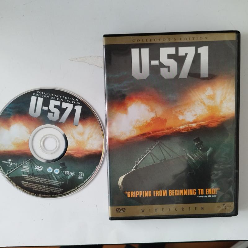 U-571 - 1.Bölge yurtdışı basım ( türkçe seçenek yoktur) -2. el DVD Film