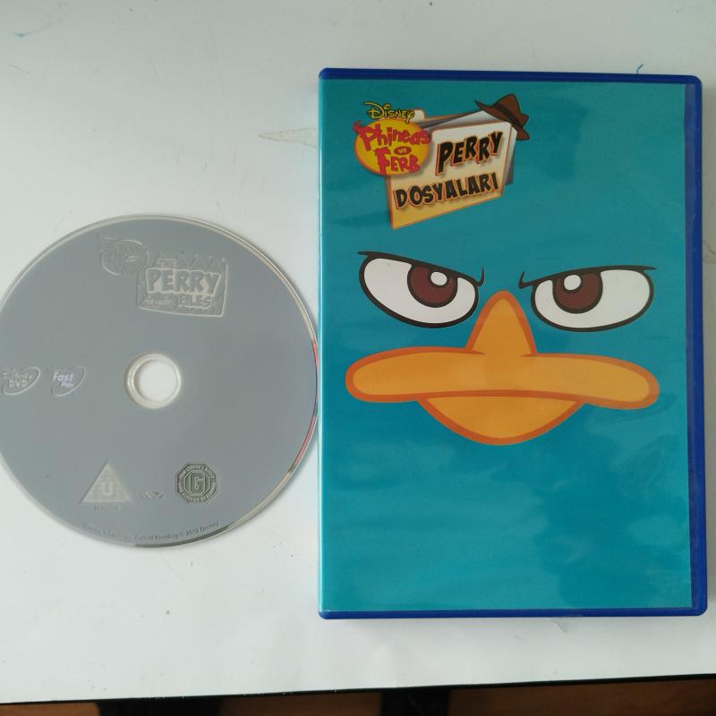 Phineas ve Ferb Perry Dosyaları -2. el DVD Animasyon  Film
