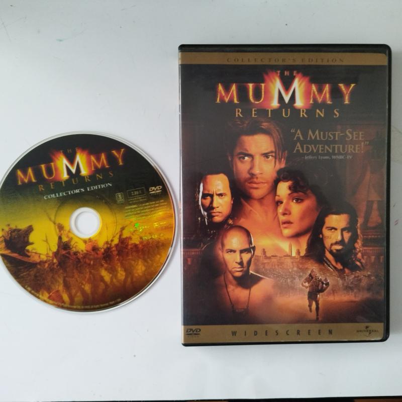 The Mummy Returns Adventure is Reborn-Yurt Dışı  Baskı -Türkçe Seçenek Yoktur - 2. El DVD Film