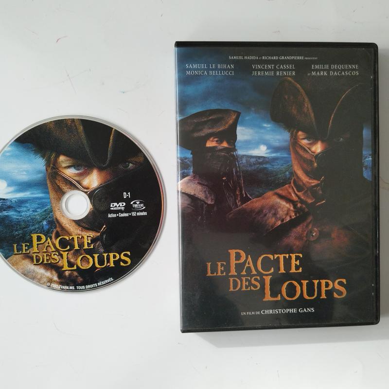 Le Pacte Des Loups - 1.Bölge yurtdışı Basım -2. El DVD Film