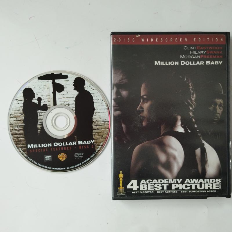 Mİllion Dollar Baby - (Clint Easwood /Hilary Swank/Morgan Freeman)- 1.Bölge yurtdışı Basım -2. El (2 Diskli )DVD Film