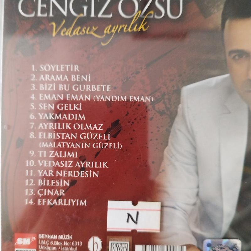 Cengiz Özsu / Vedasız Ayrılık  - CD  ALBÜM   / 2010  TÜRKİYE  BASIM