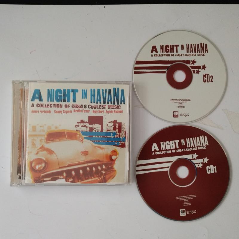 Various – A Night In Havana: A Collection Of Cuba’s Coolest Music -2003 Avrupa Basım 2. El 2xCD Albüm