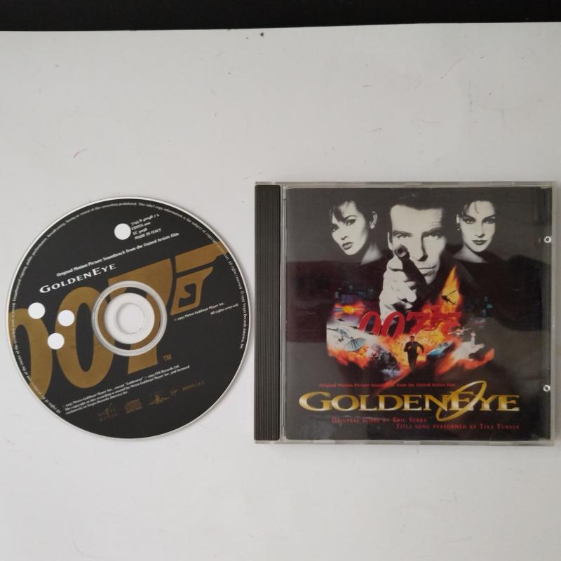 Eric Serra – Goldeneye  (Original Motion Picture Soundtrack) - 1995 italya  Basım 2. El CD  Albüm