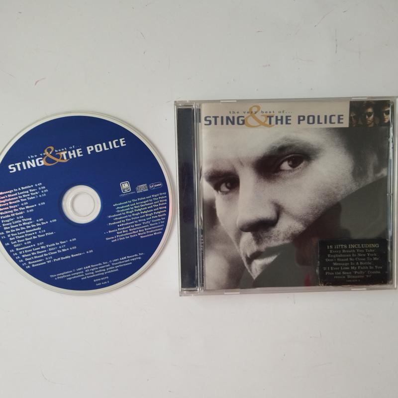 Sting & The Police – The Very Best Of... Sting & The Police - 1997 Amerika Basım 2. El CD Albüm