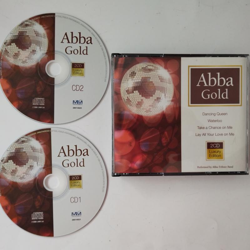 The ABBA Tribute Band  –  ABBA GOLD  - 2006 Avrupa   Basım 2. El 2XCD Albüm