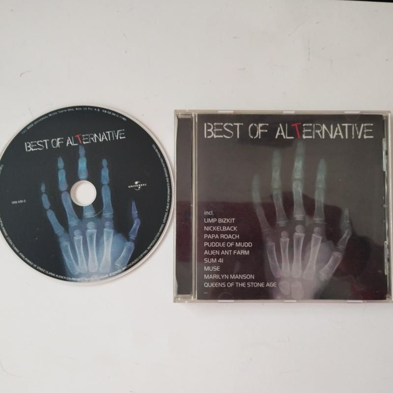 Best of Alternative  ( Limp Bizkit / Nickelback / Marilyn Manson vs.) - Amerika Basım 2 El CD Albüm