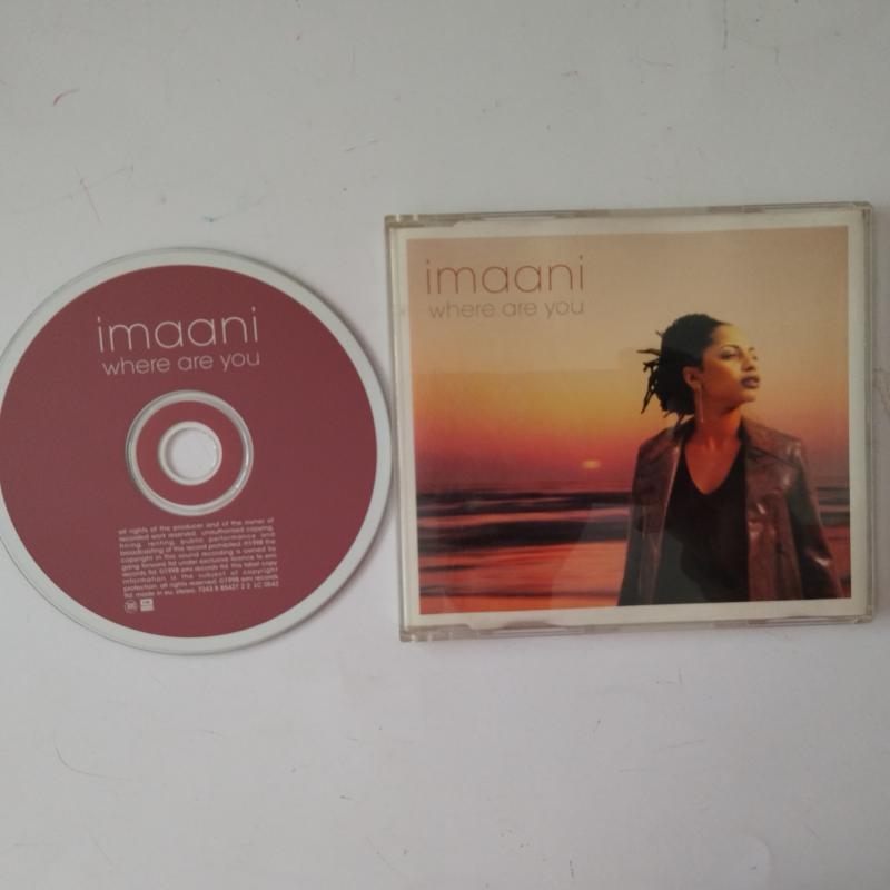 Imaani – Where Are You   - 1998 Avrupa Basım 2. El CD Single Albüm