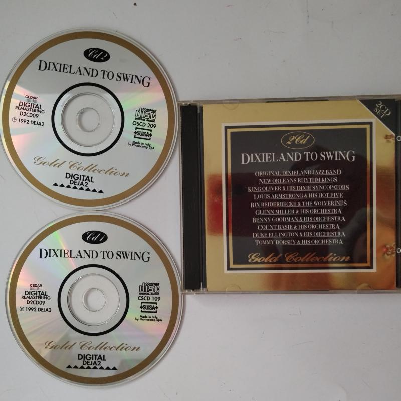 The Dixieland To Swing Gold Collection -  1992  İtalya  Basım  2. El 2XCD  Albüm