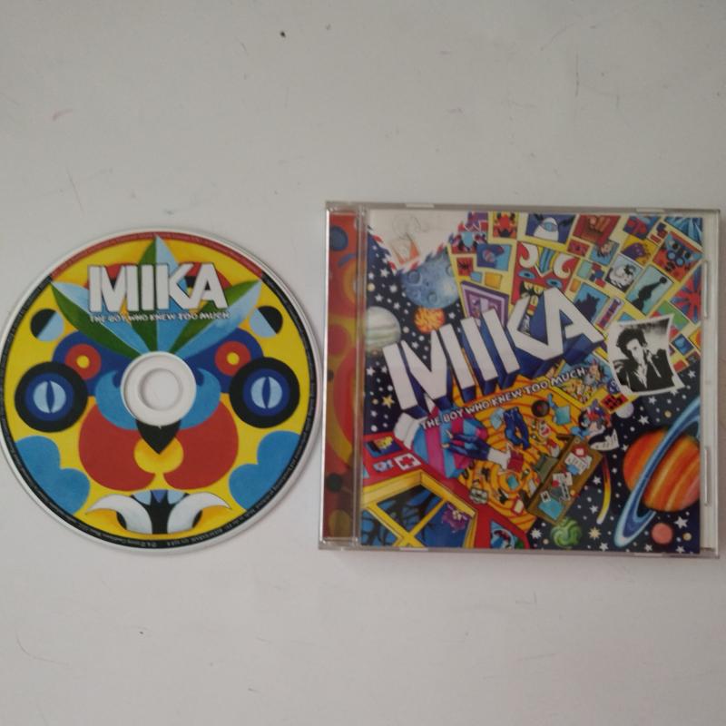 Mika : The Boy Who Knew Too Much  -  2009 Avrupa  Basım  2. El CD  Albüm