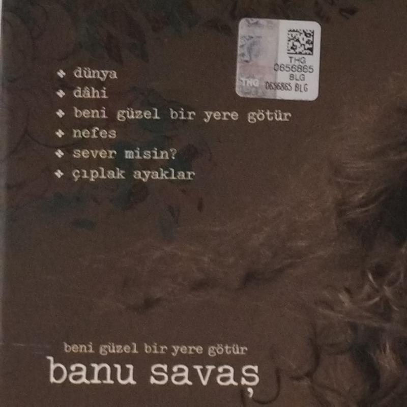 Banu Savaş - Beni Güzel Bir Yere Götür - Türkiye  Basım  2. El CD  Albüm