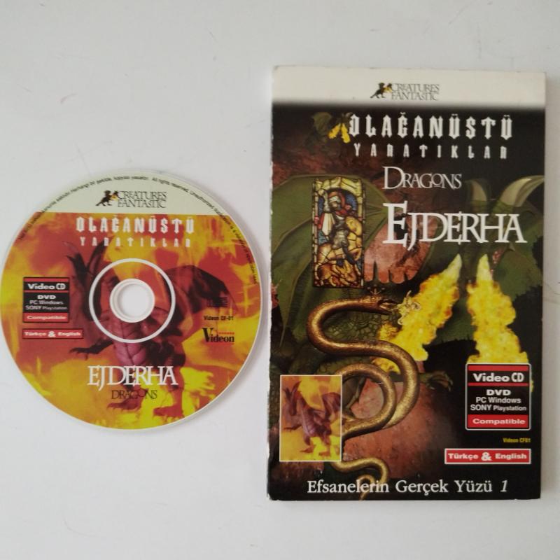 Dragons / Ejderha   -  2. El Video cd  - Karton Kapaklı