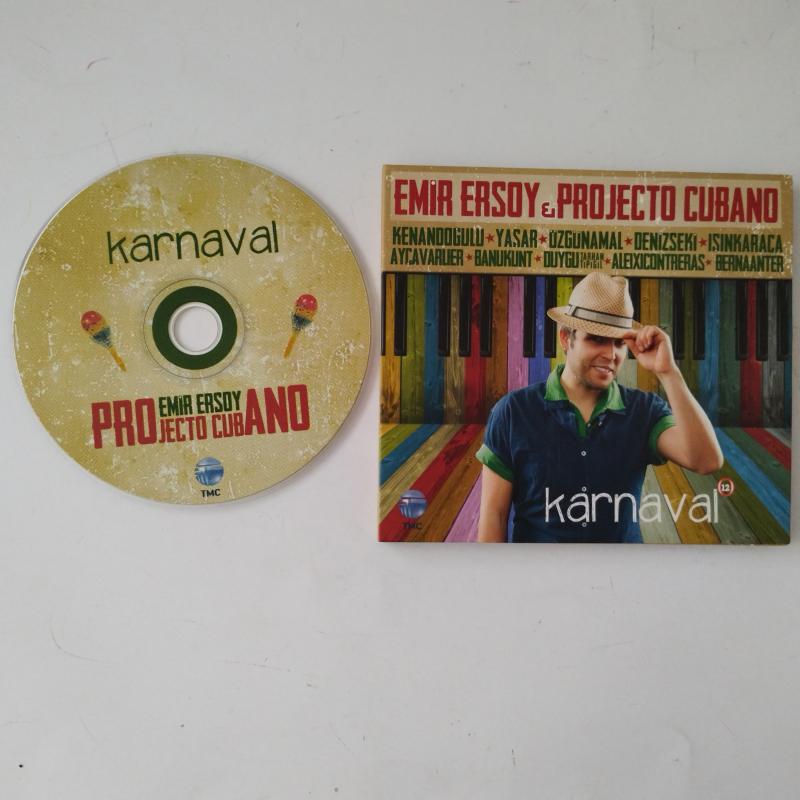 Emir Ersoy & Projecto Cubano ‎– Karnaval   - 2012 Türkiye  Basım  2. El   Digipak CD Albüm