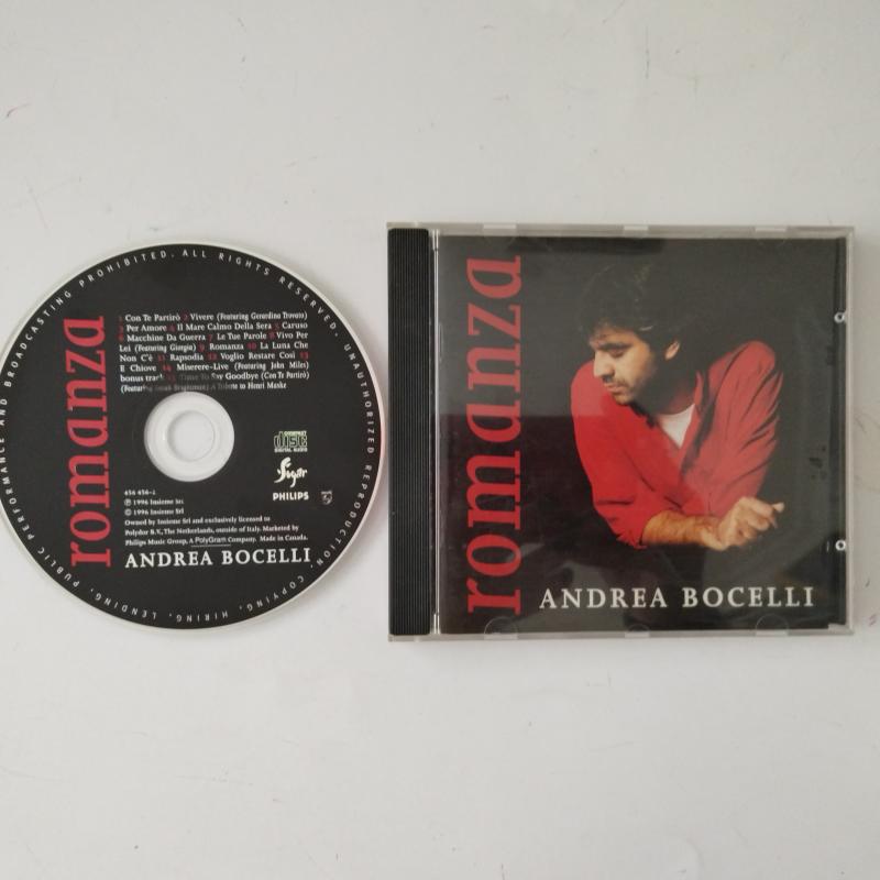 Andrea Bocelli –  Romanza   - 1996 Kanada Basım  2. El  CD Albüm