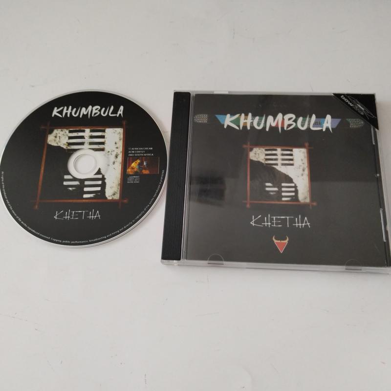 Khumbula  ‎–  Khetha -  2003 Güney Afrika  Basım  2. El  CD Albüm