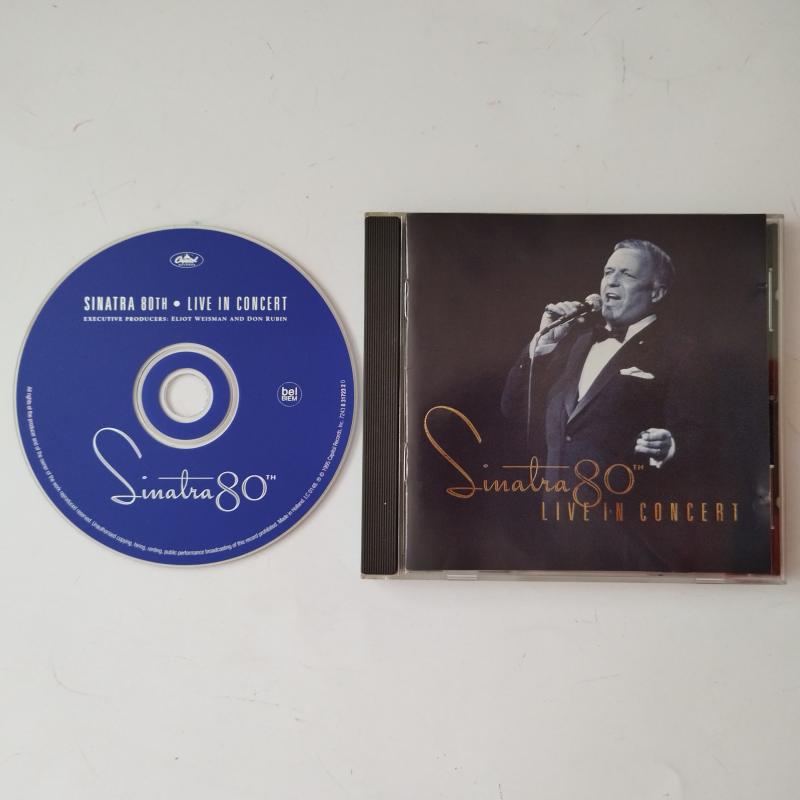 Frank Sinatra – Sinatra 80th Live In Concert - 1995 Hollanda Basım 2. El  CD Albüm